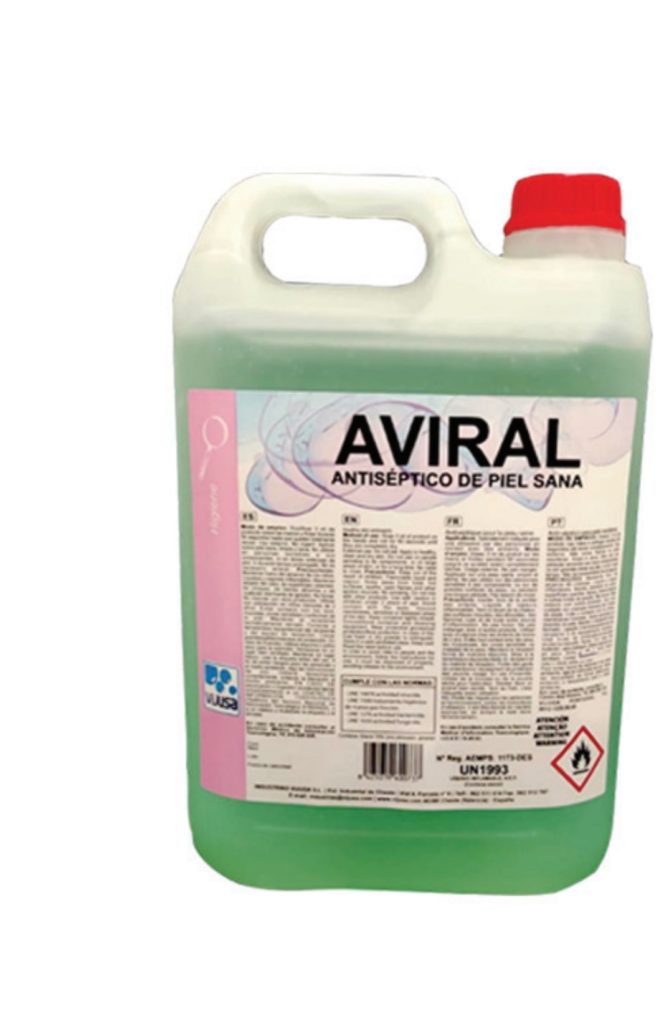 Imagen del producto "AVIRAL GEL HIDROALCOHOLICO ANTISEPTICO"