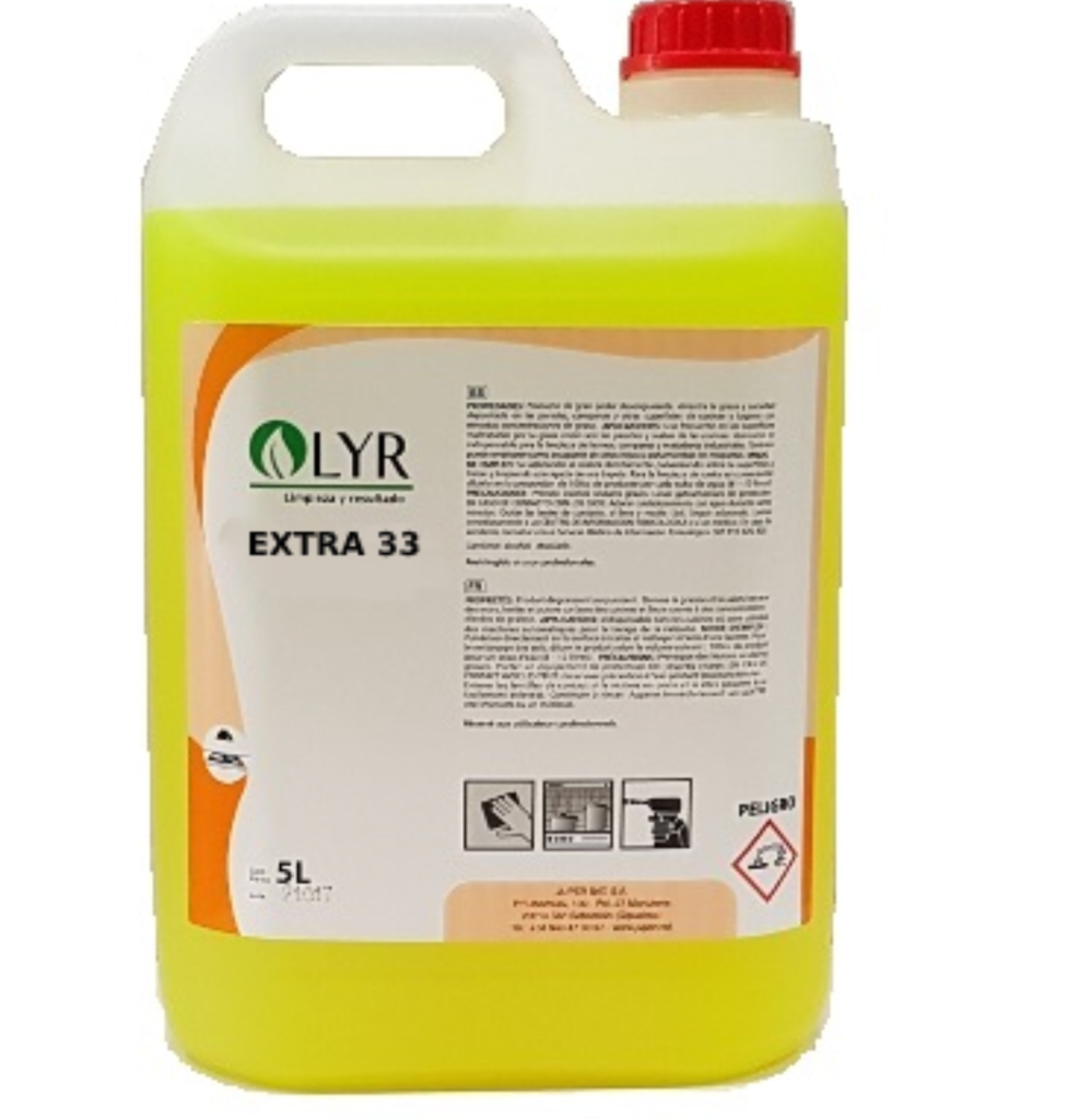 Imagen del producto "LYR EXTRA 33 PARA MAQUINAS FREGADORAS Y DE PRESION"