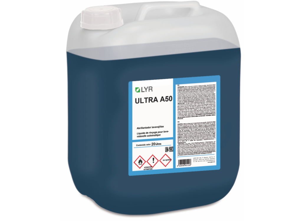 Imagen del producto "LYR ULTRA A50 ABRILLANTADOR MAQUINAS"